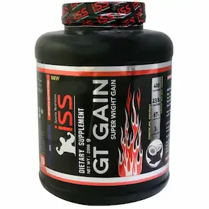 پودر جی تی گین 2000 گرمی برند ISS طعم کاپوچینو34324343