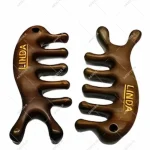 شانه و ماساژور چوبی سر و گردن لیندا5845877