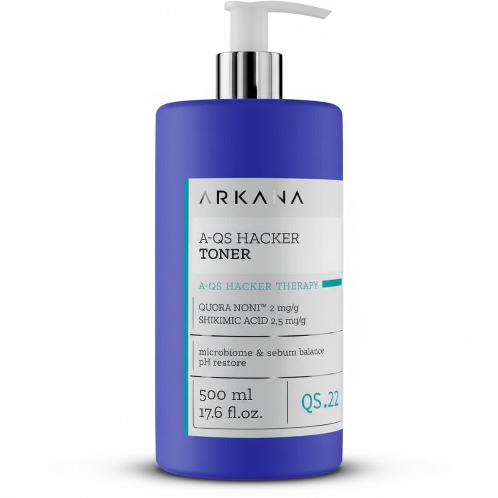 تونر متعادل كننده سبوم و باكتري پوست،تنظيم كنندهph (500 میل)4577