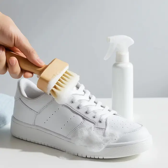 تمیز کردن کتونی سفید با اسپره 634543543