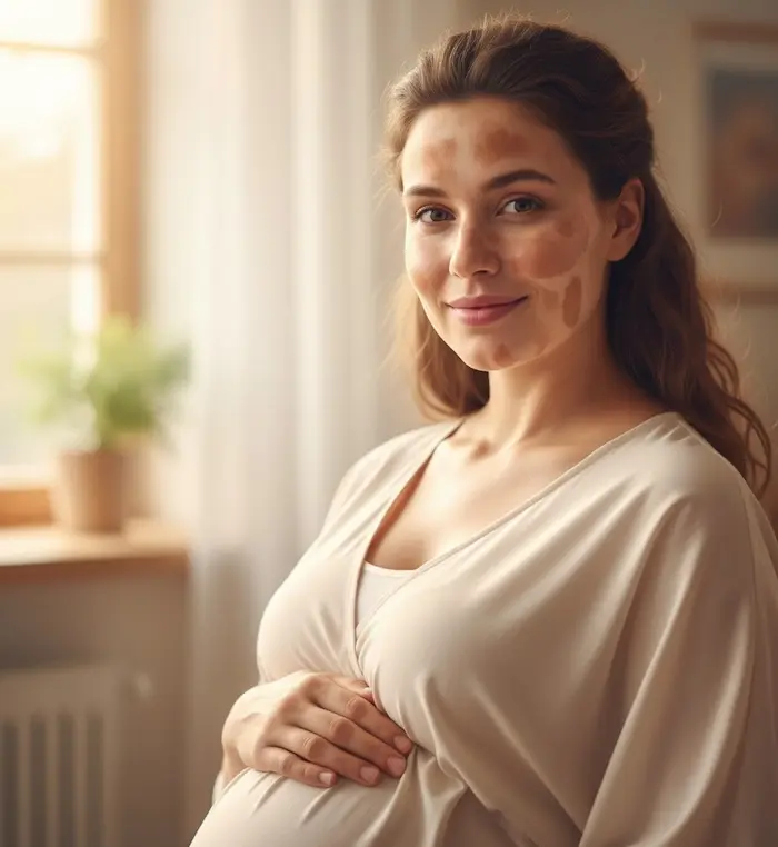 وجود لک ملاسما در خانم های باردار 3534543523