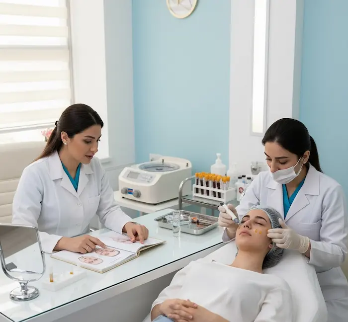 انجام دادن پی آر پی در کلینیک زیبایی 545644544