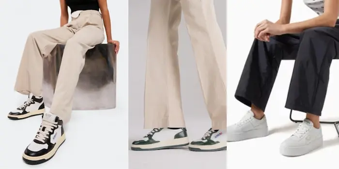 شلوار پارچه ای و کتونی 88653098