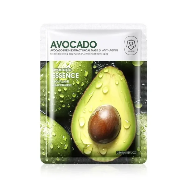 ماسک ورقه‌ای صورت آووکادو54454