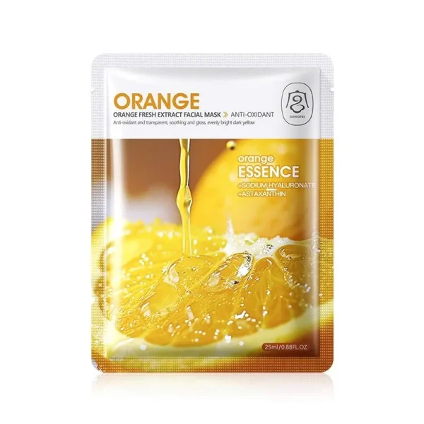 ماسک ورقه‌ای صورت عصاره پرتقال65464565