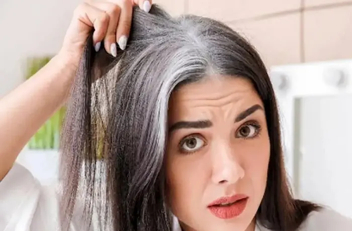 دیده شدن موهای سفید 543534