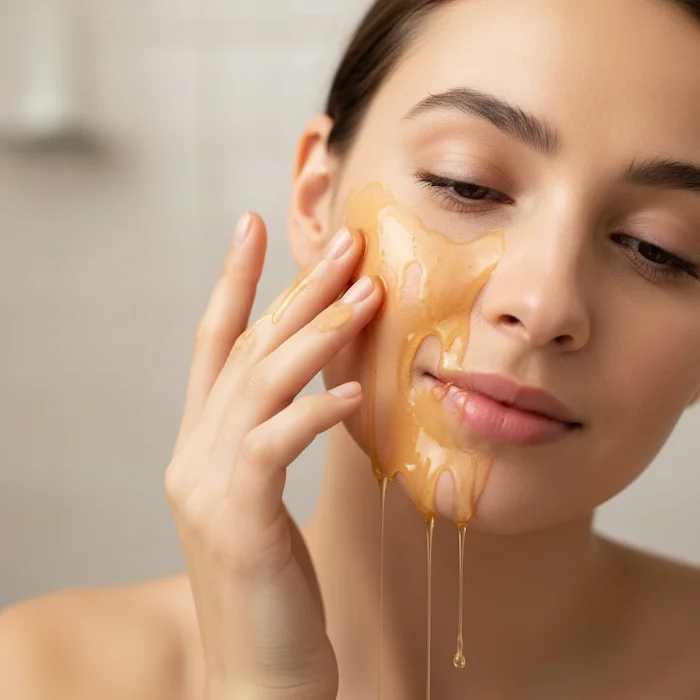استفادده از عسل برای رطوبت رسانی پوست 5454564650