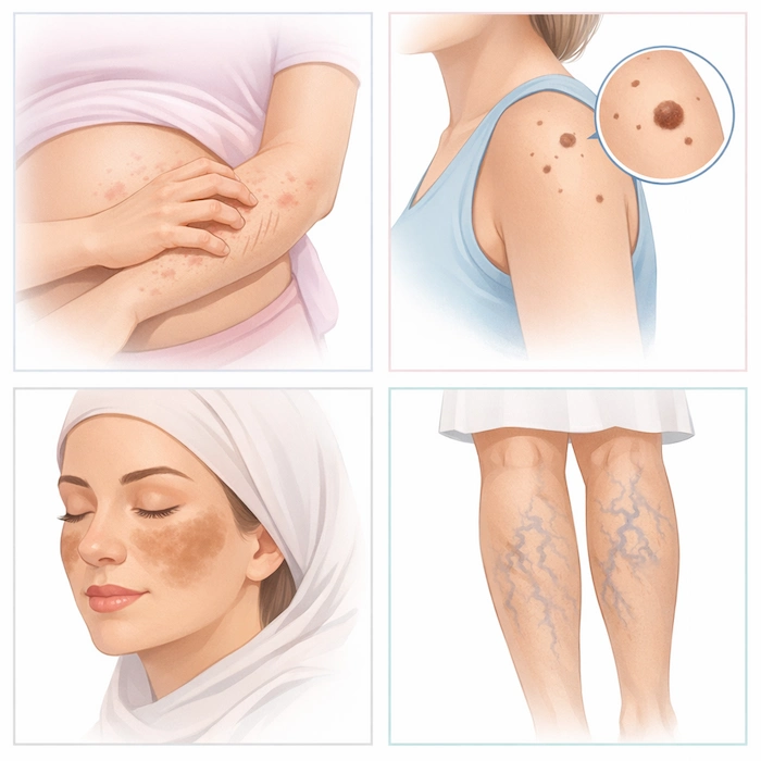 مشکلات پوستی بارداری چیست 248
