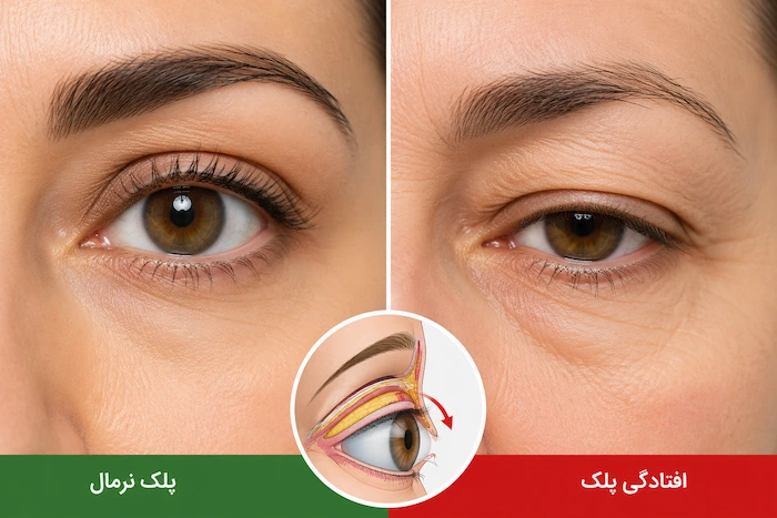 افتادگی پلک چگونه است؟157