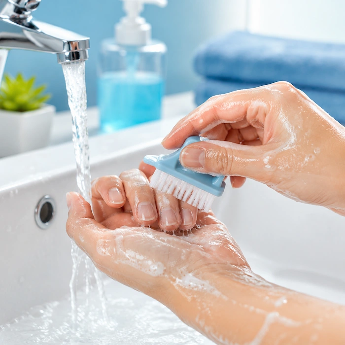 تمیز نگه داشتن دست‌ها756